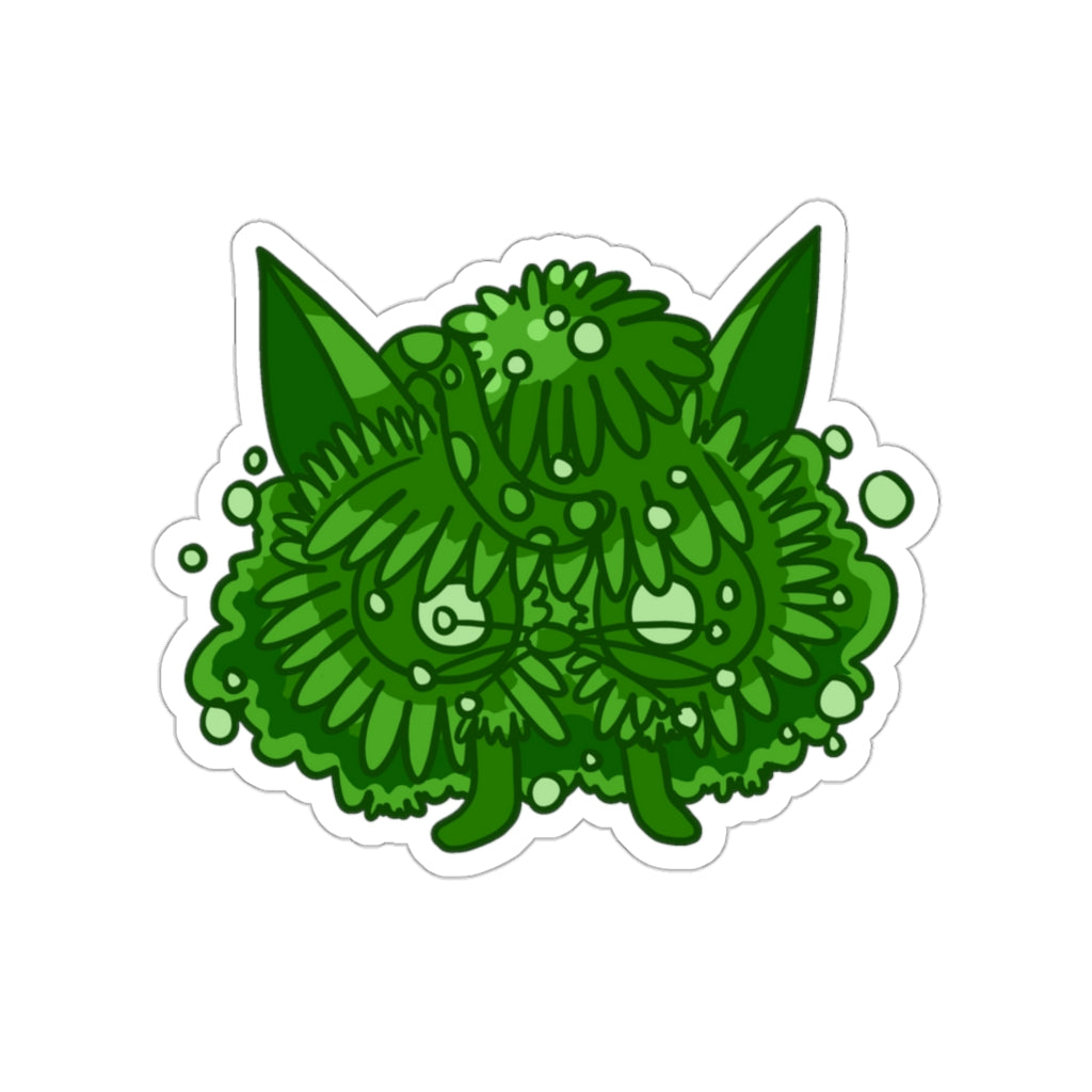 Bush Cat Die-Cut Sticker