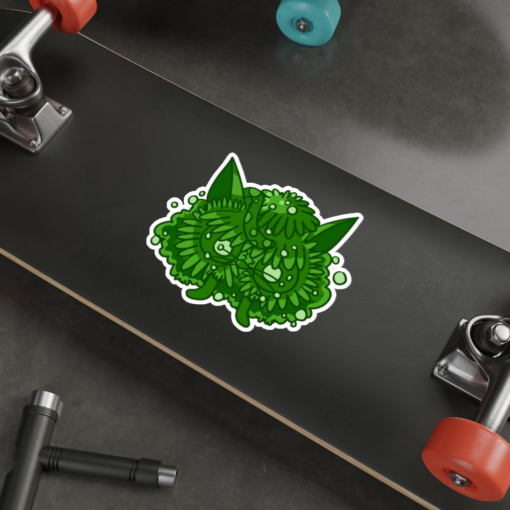 Bush Cat Die-Cut Sticker