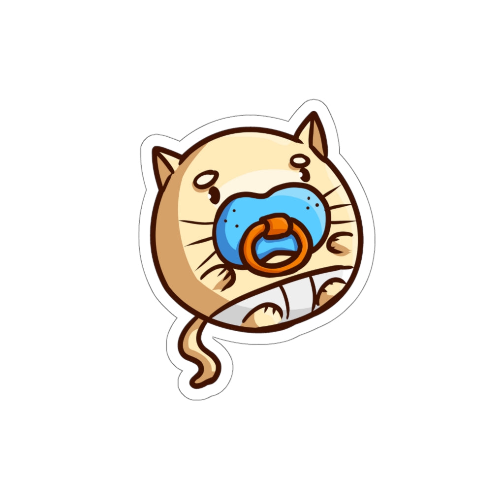 Baby Cat Die-Cut Sticker