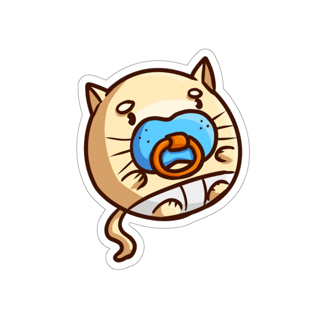 Baby Cat Die-Cut Sticker