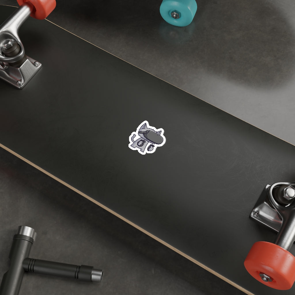 VR Cat Die-Cut Sticker