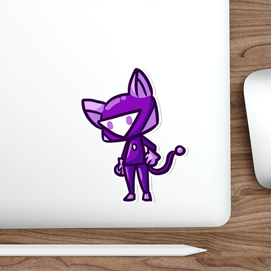 AI Cat Die-Cut Sticker
