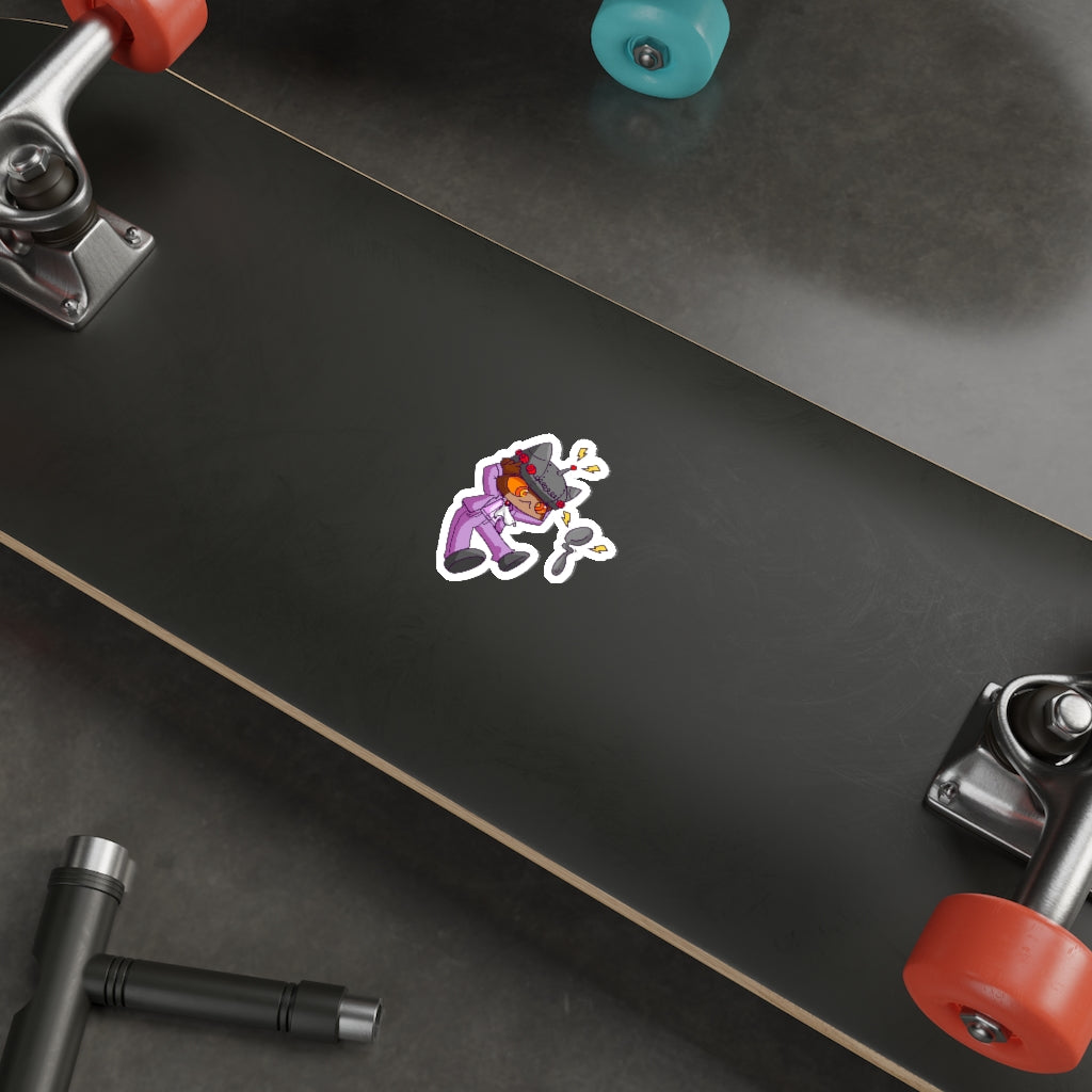 Psychic Cat Die-Cut Sticker