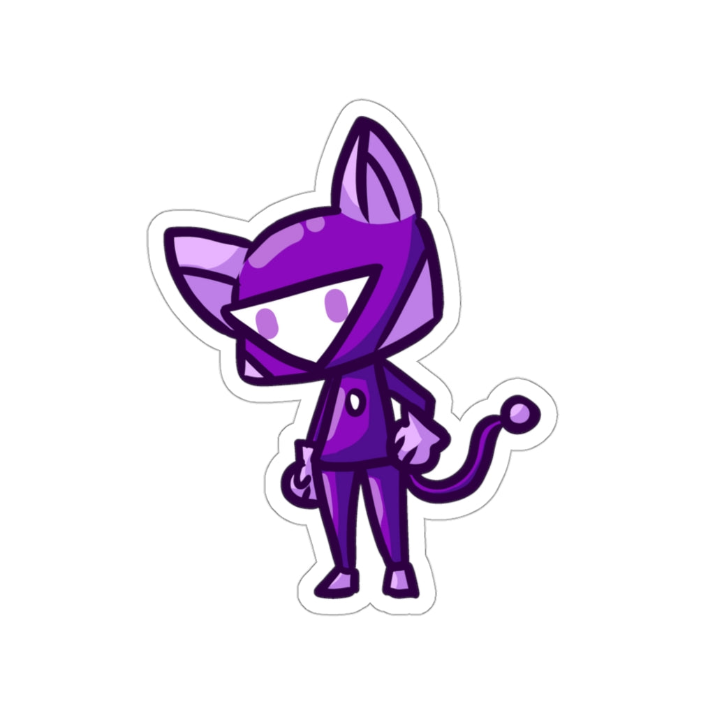 AI Cat Die-Cut Sticker
