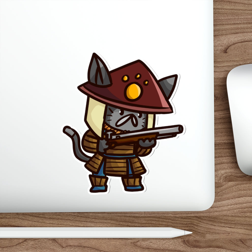 Hinawaju Cat Die-Cut Sticker
