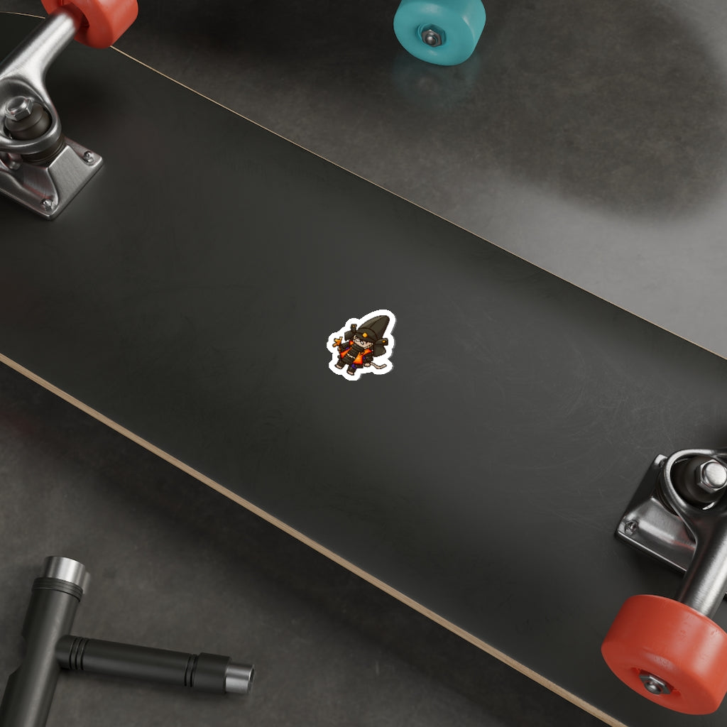 Hatamoto Samurai Cat Die-Cut Sticker