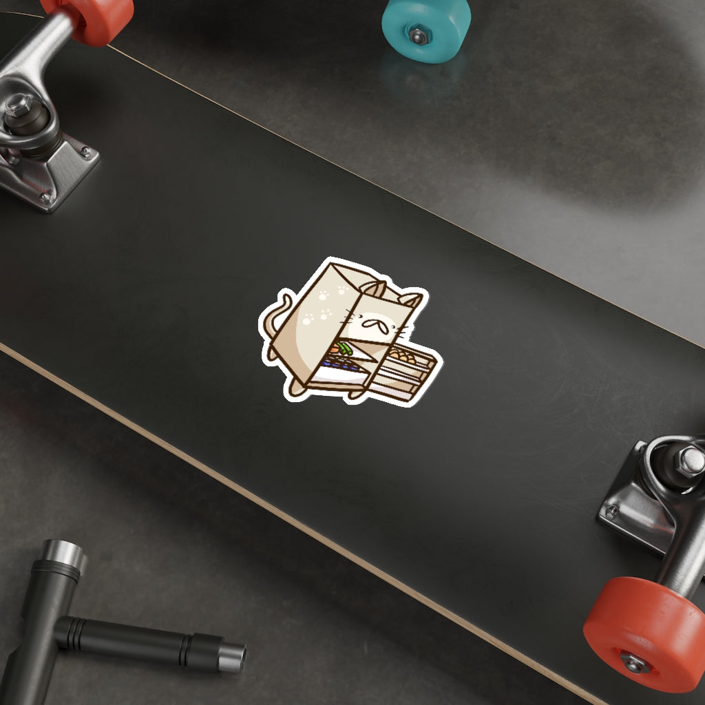 Fridge Cat Die-Cut Sticker