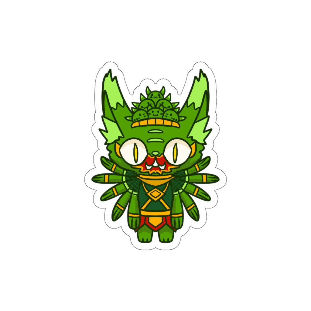 Tosakan Cat Die-Cut Sticker