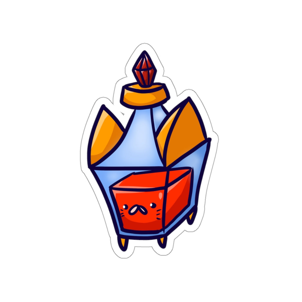 Potion Cat Die-Cut Sticker