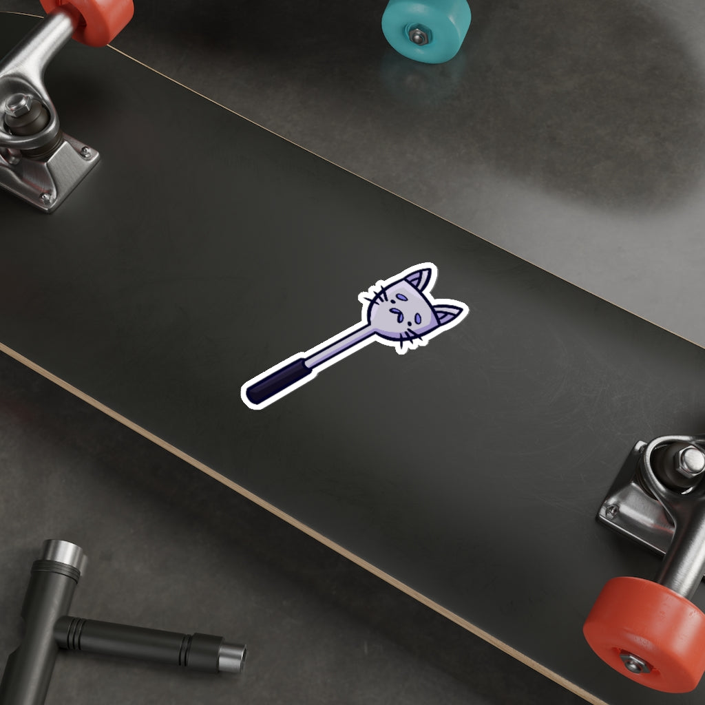 Spatula Cat Die-Cut Sticker