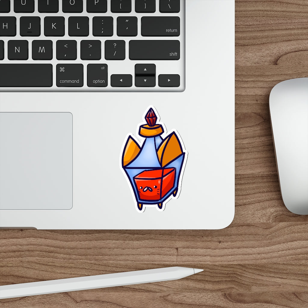 Potion Cat Die-Cut Sticker