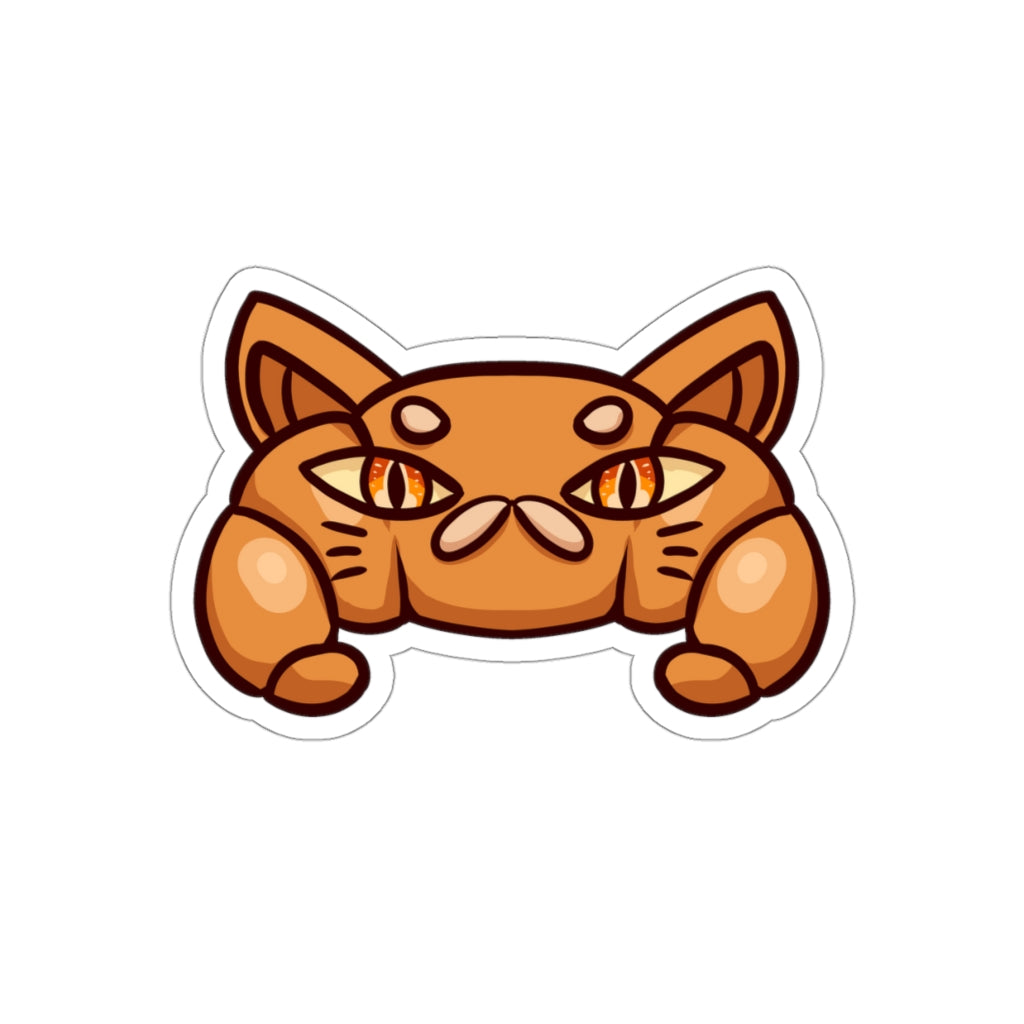 Croissant Cat Die-Cut Sticker