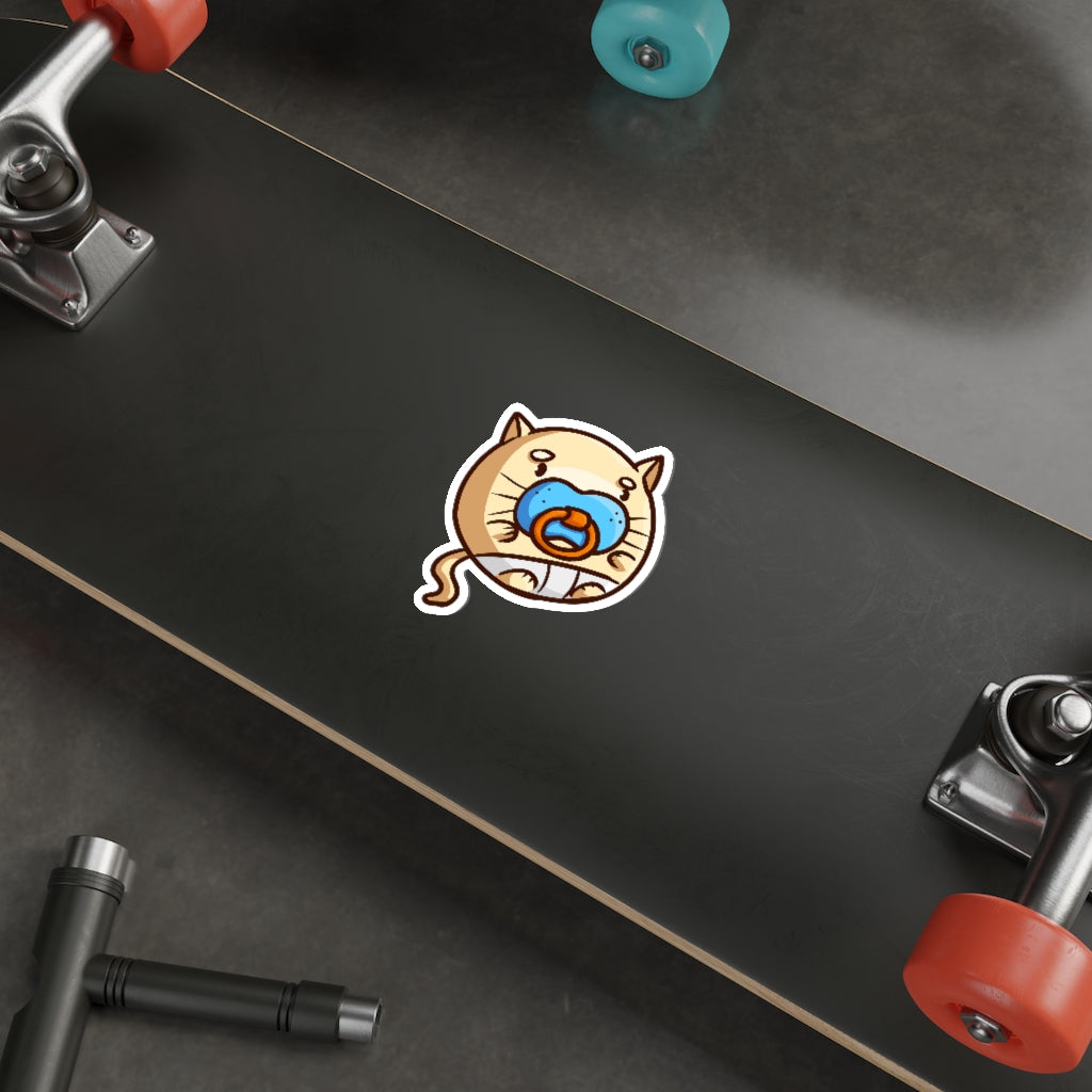 Baby Cat Die-Cut Sticker