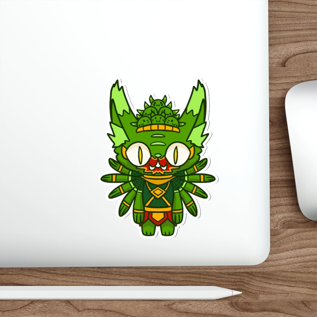 Tosakan Cat Die-Cut Sticker