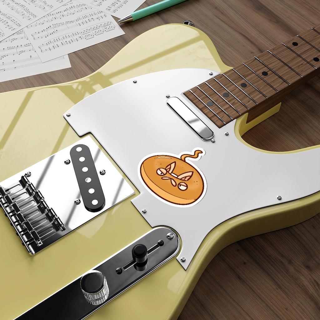 Bagel Cat Die-Cut Sticker
