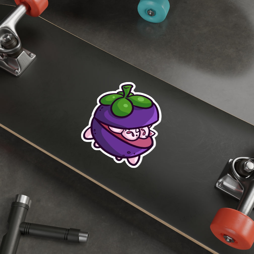 Mangosteen Cats Die-Cut Sticker