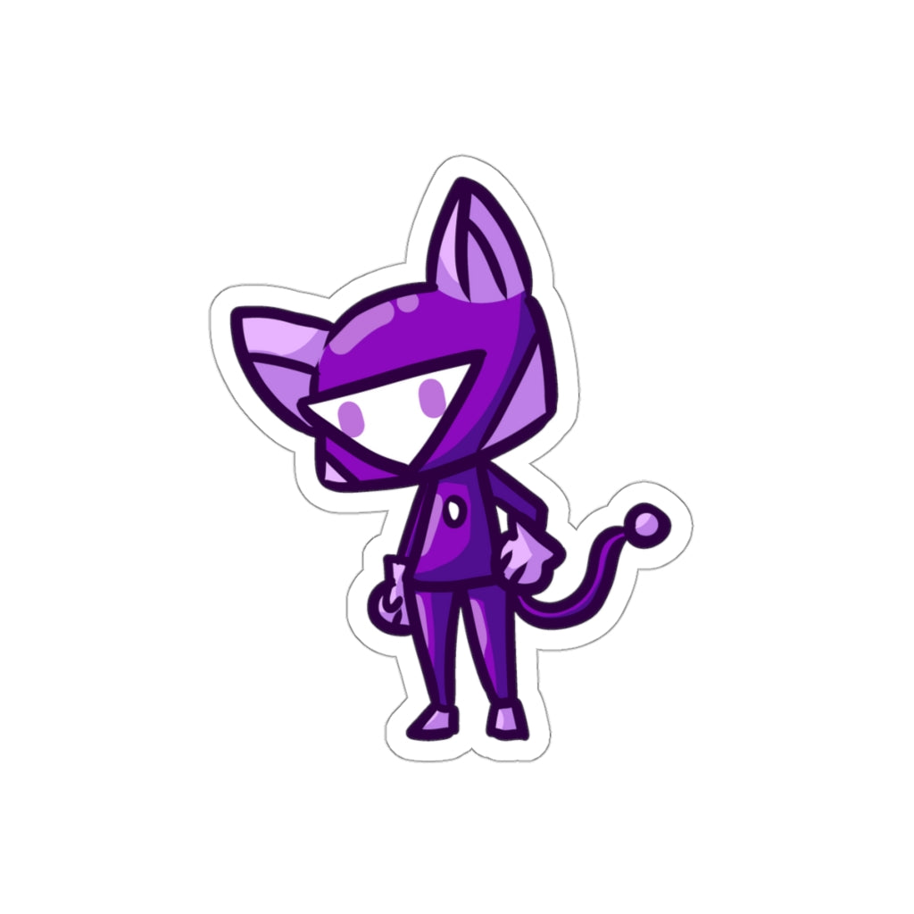 AI Cat Die-Cut Sticker