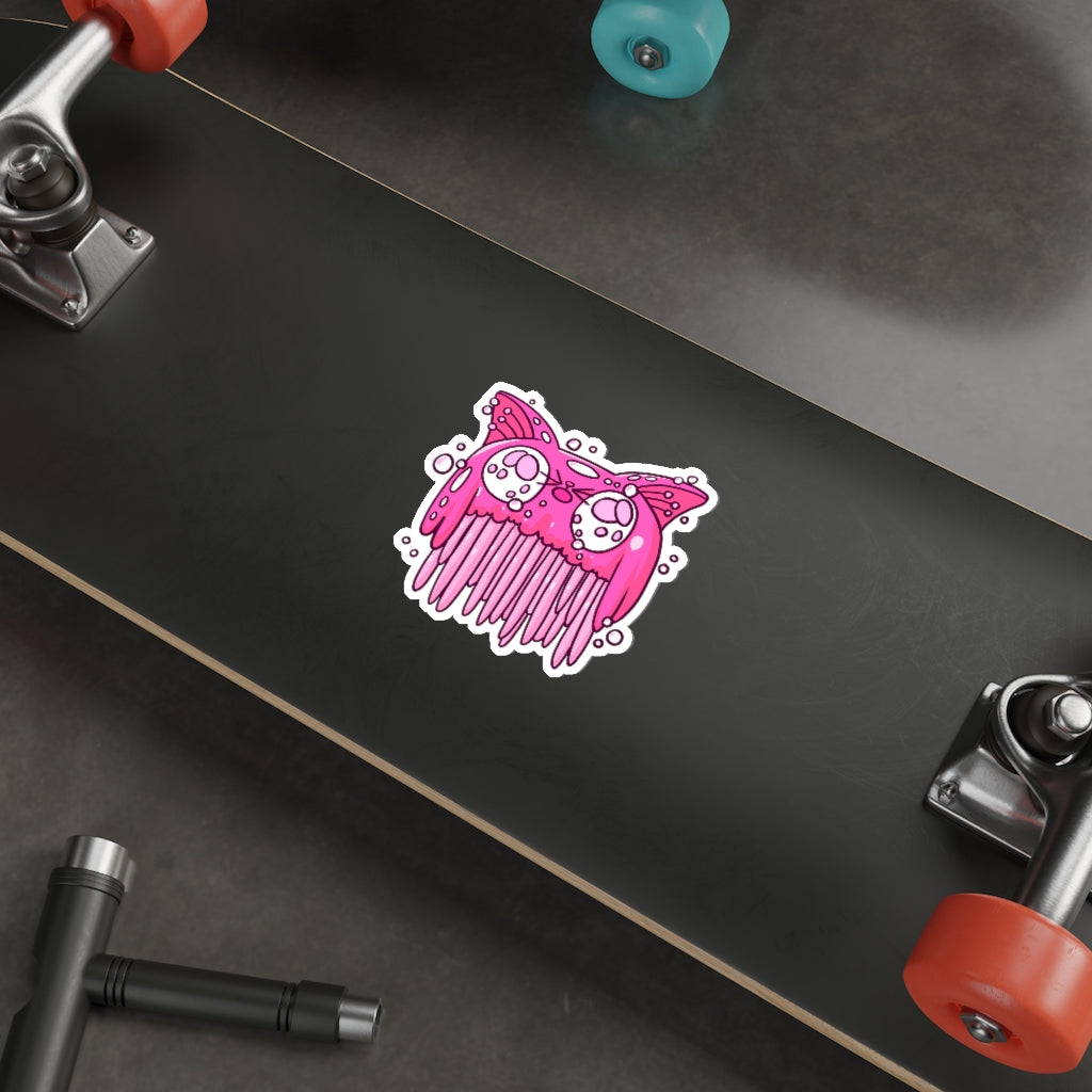 Tentacles Cat Die-Cut Sticker