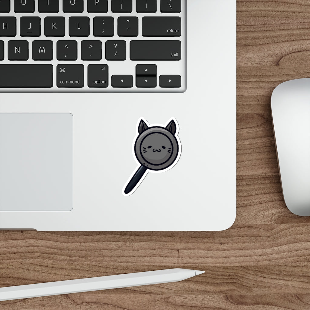 Pan Cat Die-Cut Sticker