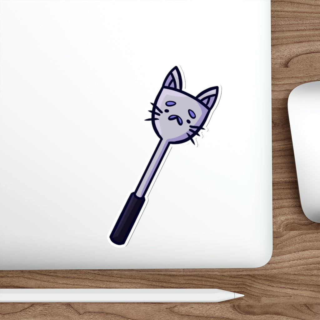 Spatula Cat Die-Cut Sticker