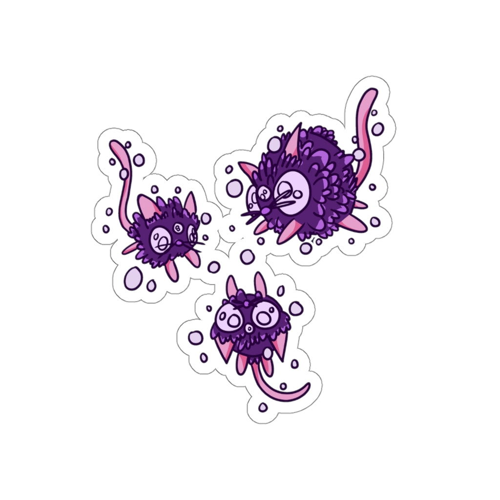 Third Eye Cats Die-Cut Sticker