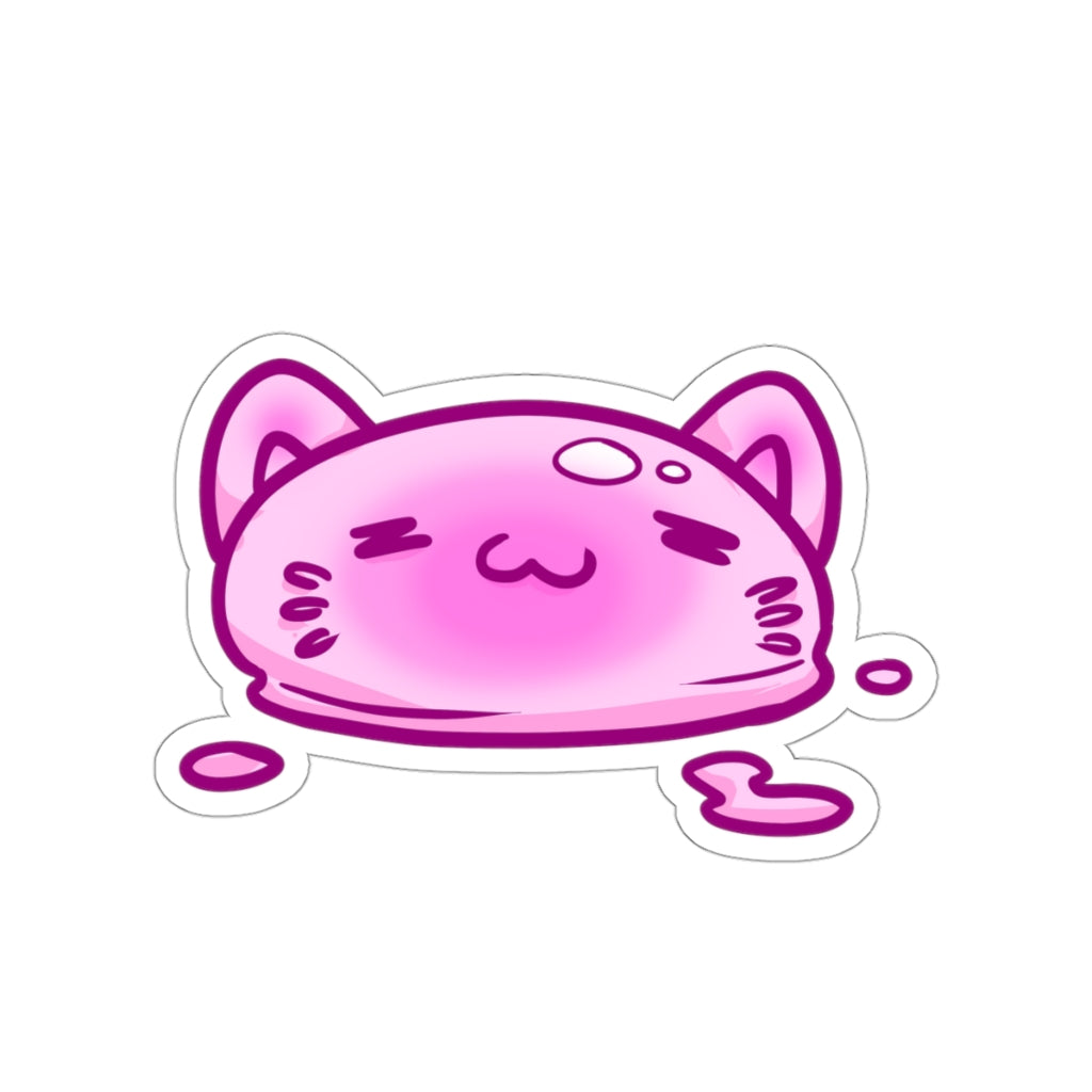 Slime Cat Die-Cut Sticker