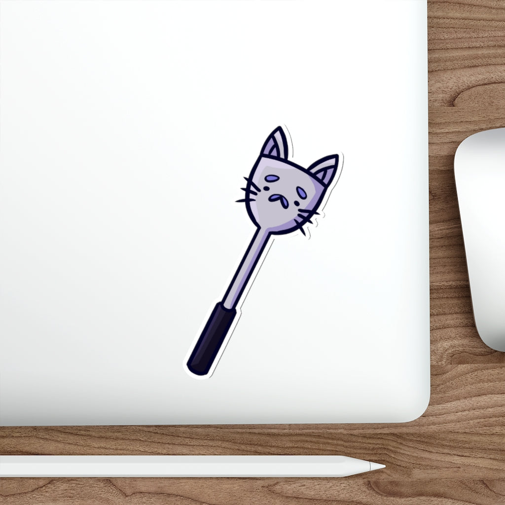 Spatula Cat Die-Cut Sticker