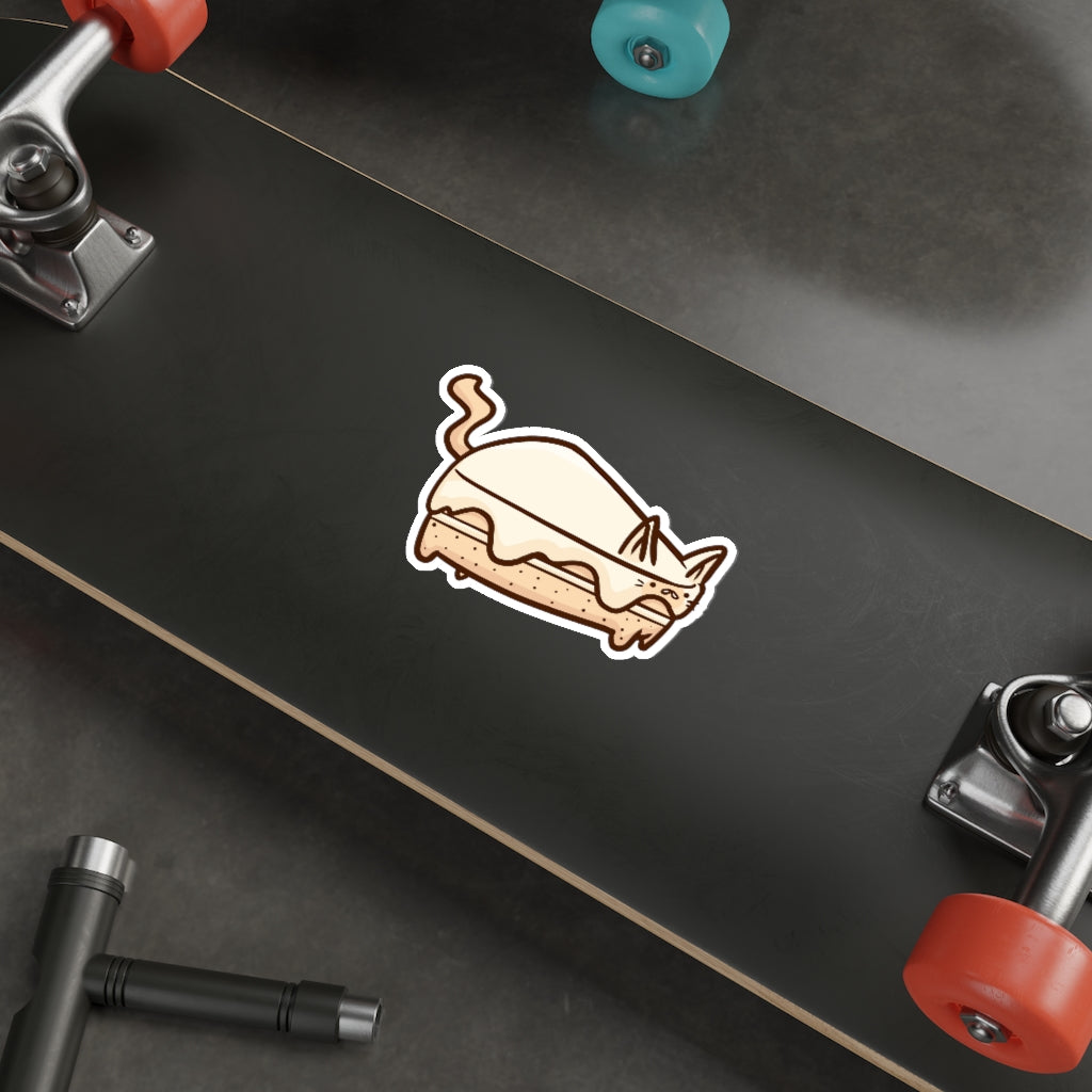 Cake Cat Die-Cut Sticker