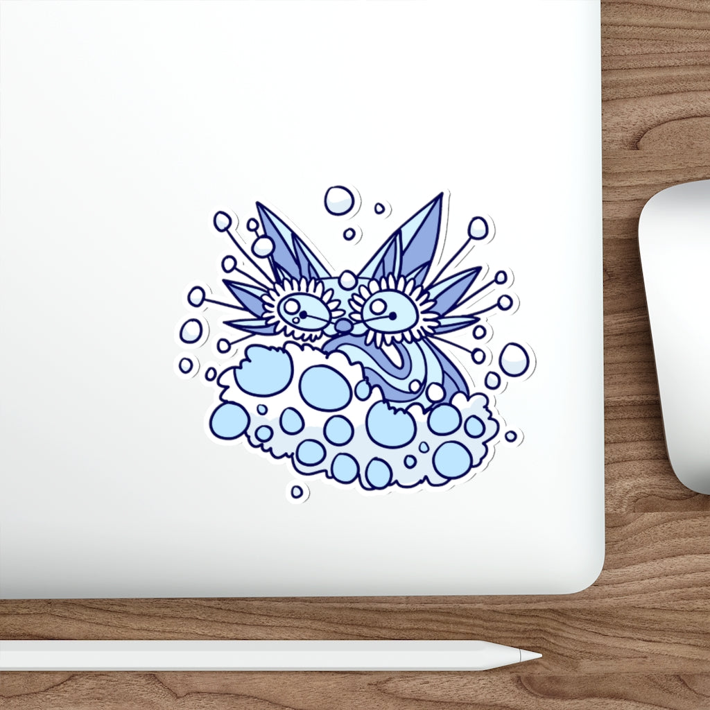 Bubbles Cat Die-Cut Sticker