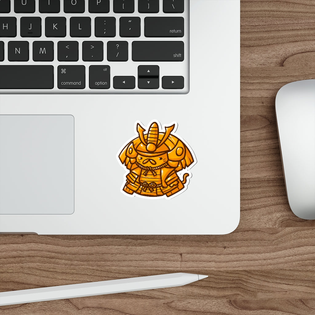 Shogun Cat Die-Cut Sticker