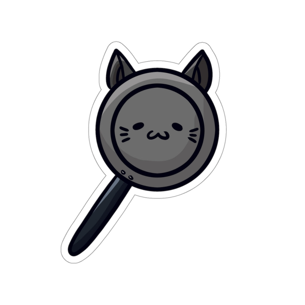 Pan Cat Die-Cut Sticker