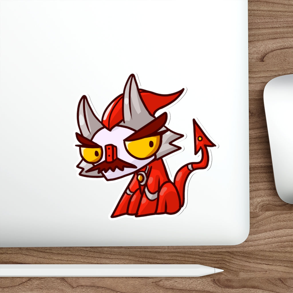 Mischief Cat Die-Cut Sticker