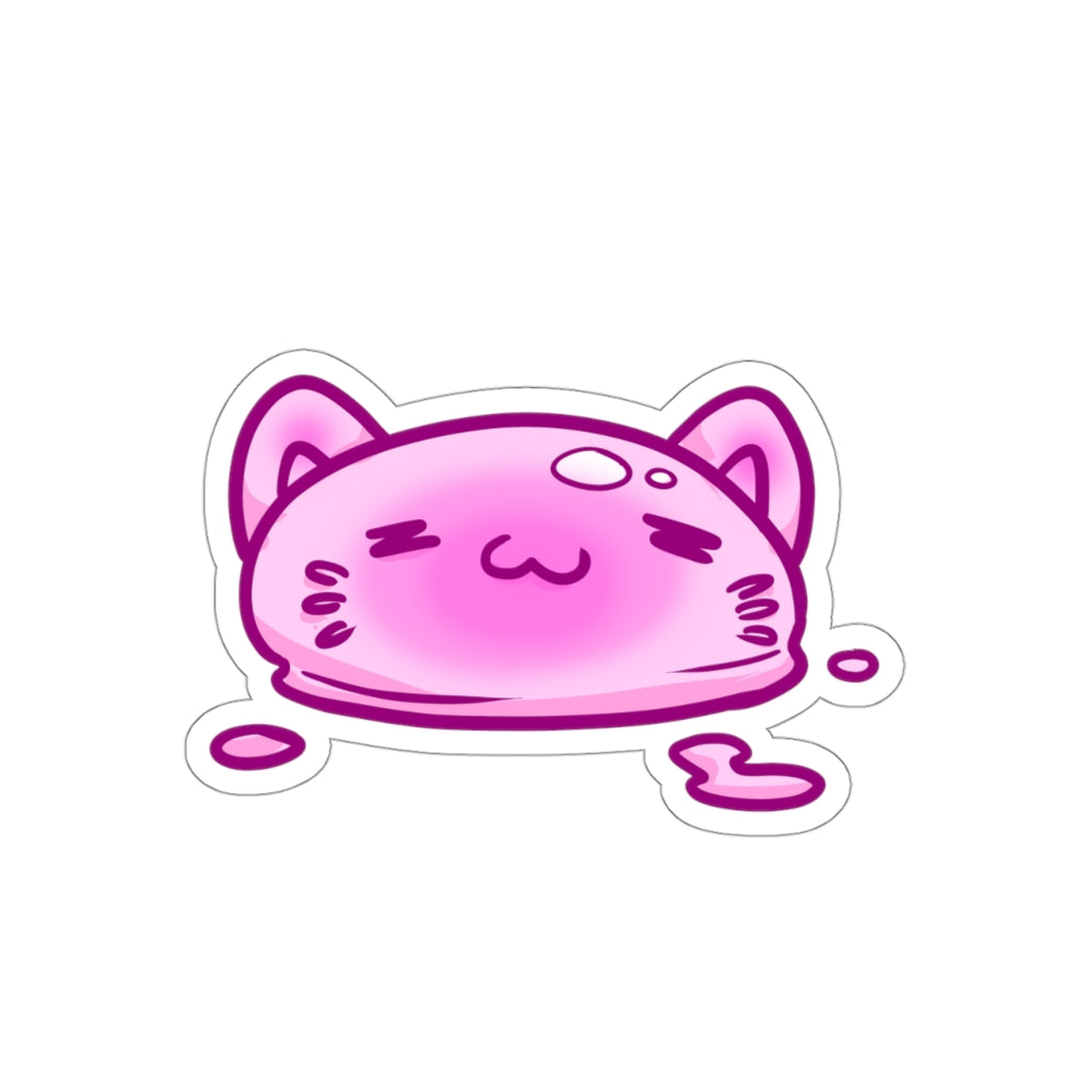 Slime Cat Die-Cut Sticker