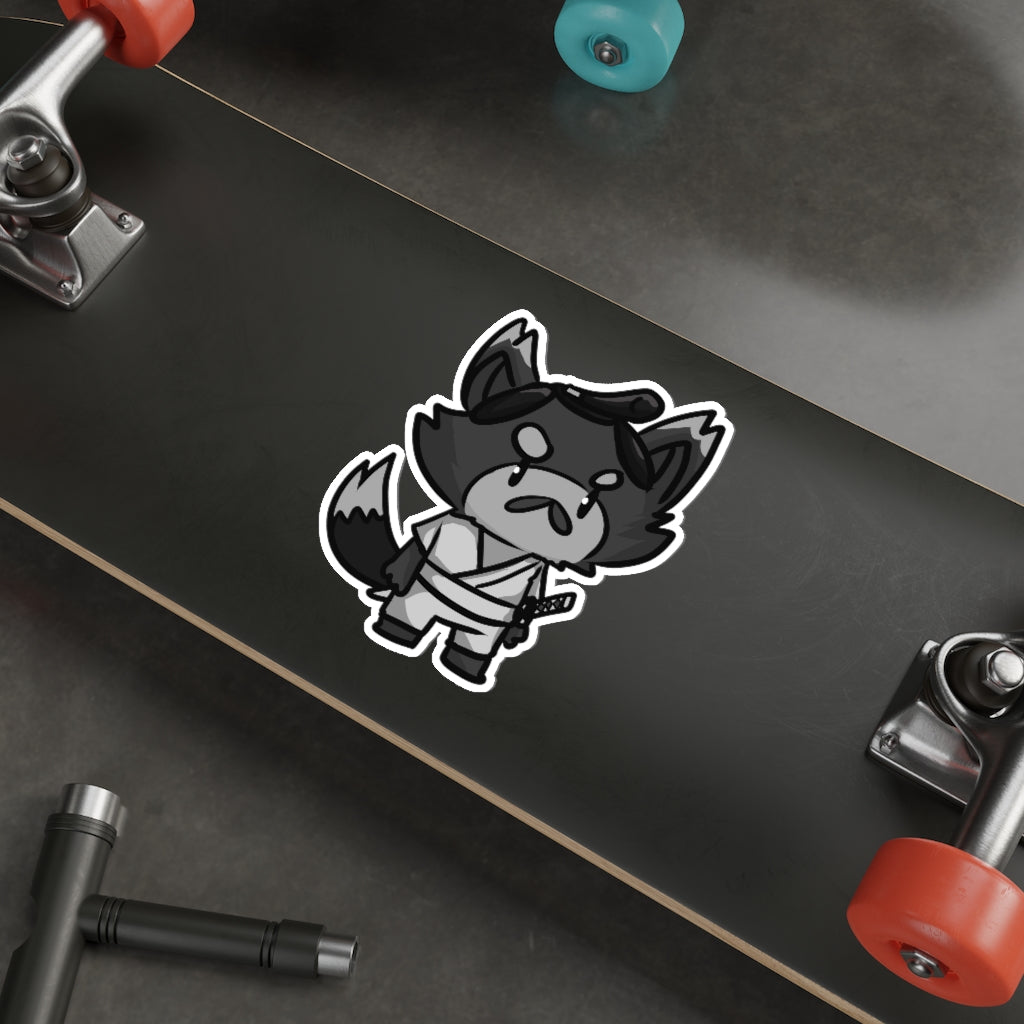 Gokenin Cat Die-Cut Sticker