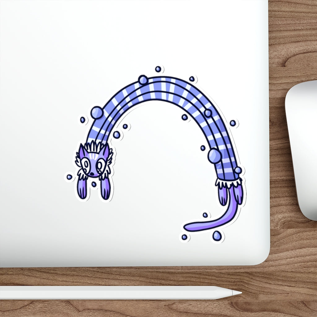Long Cat Die-Cut Sticker