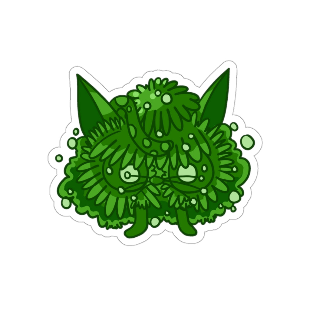Bush Cat Die-Cut Sticker