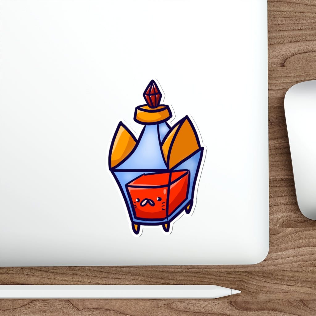 Potion Cat Die-Cut Sticker