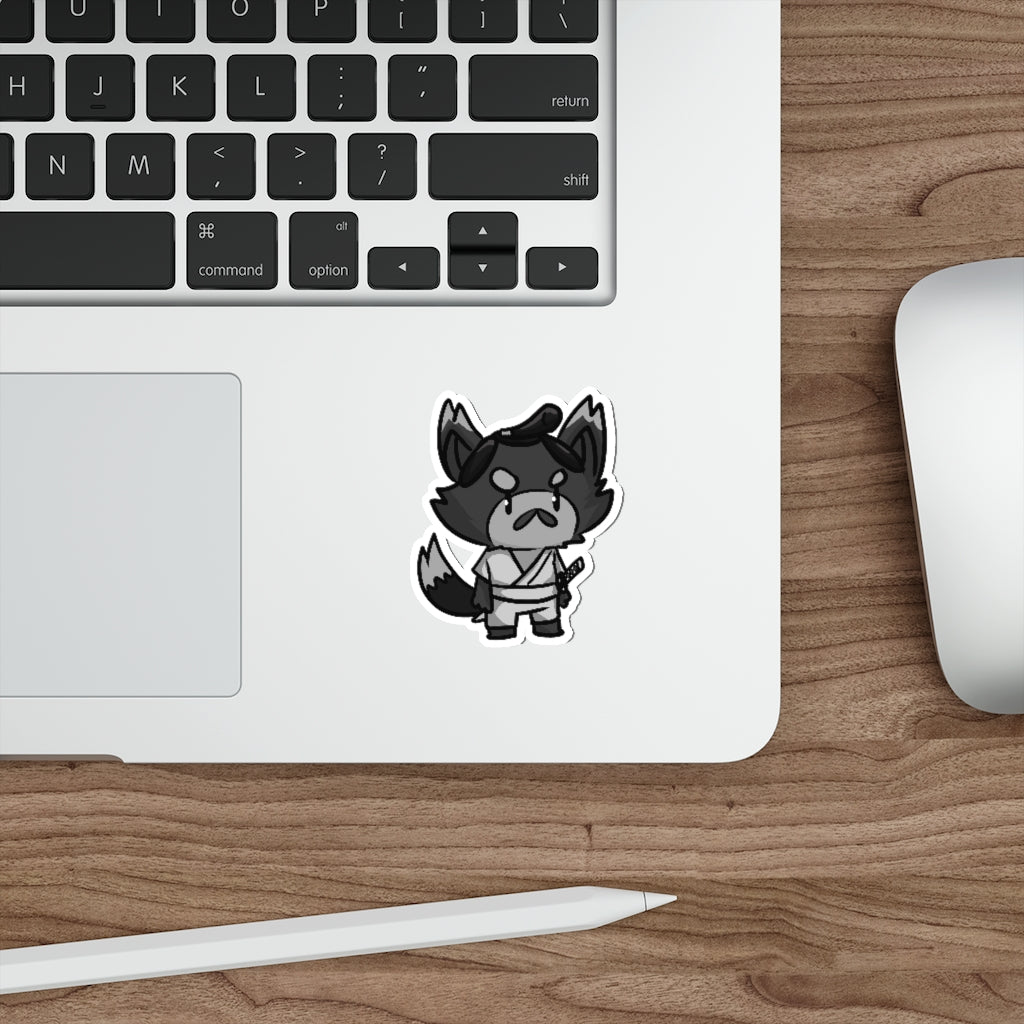 Gokenin Cat Die-Cut Sticker