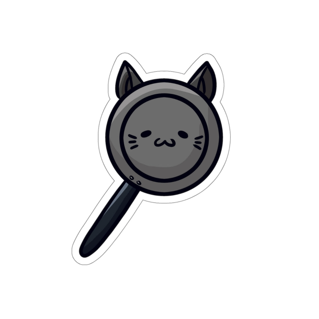 Pan Cat Die-Cut Sticker