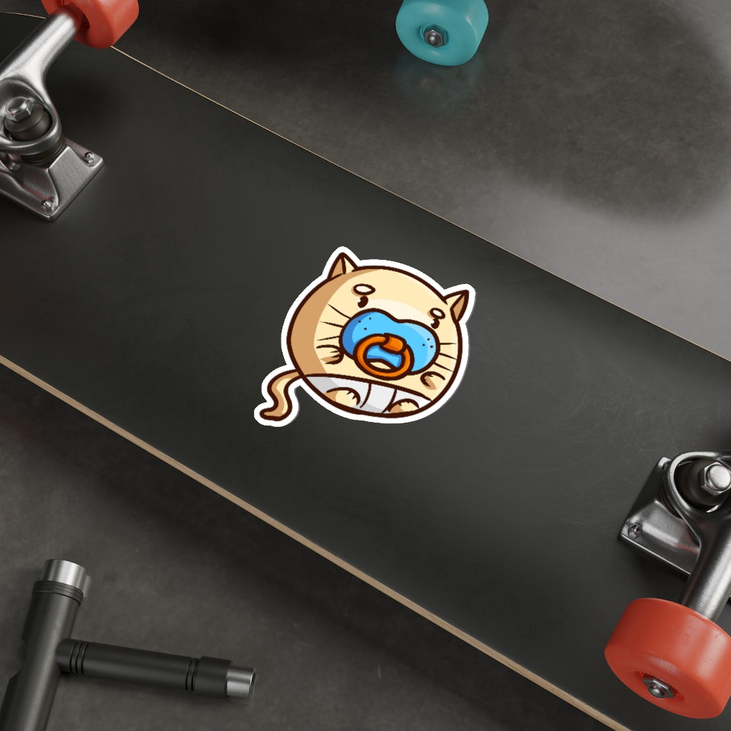 Baby Cat Die-Cut Sticker