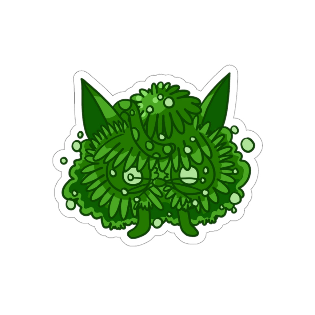 Bush Cat Die-Cut Sticker