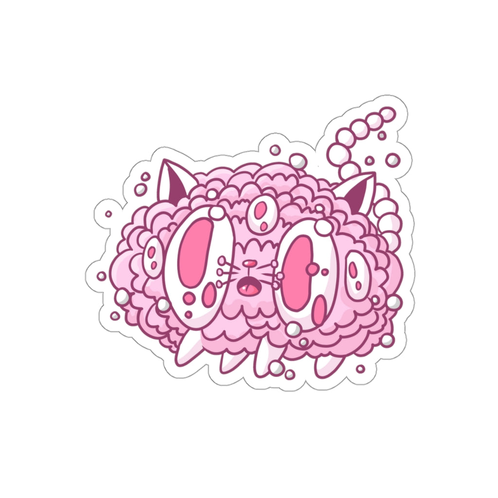 Fluff Cat Die-Cut Sticker