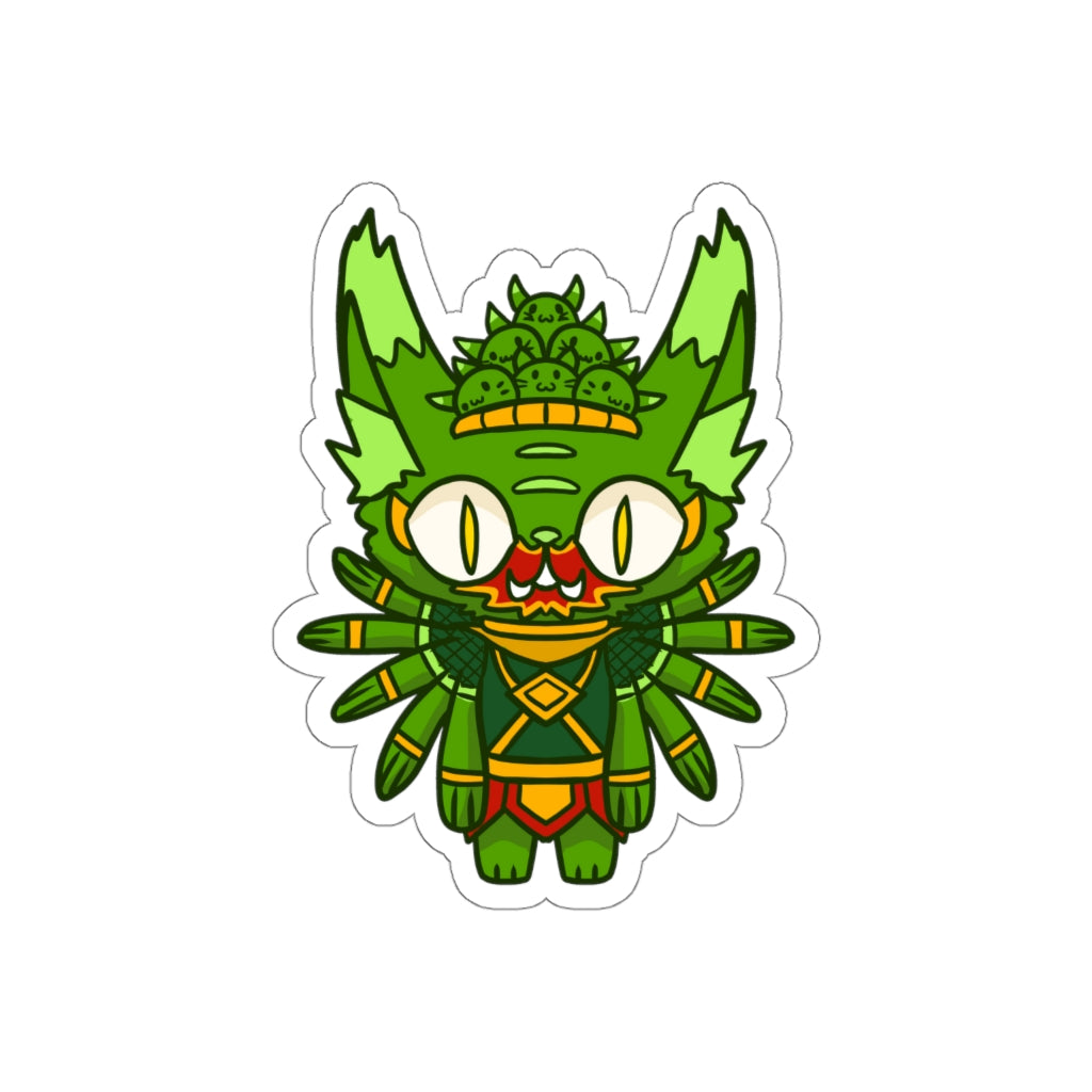 Tosakan Cat Die-Cut Sticker