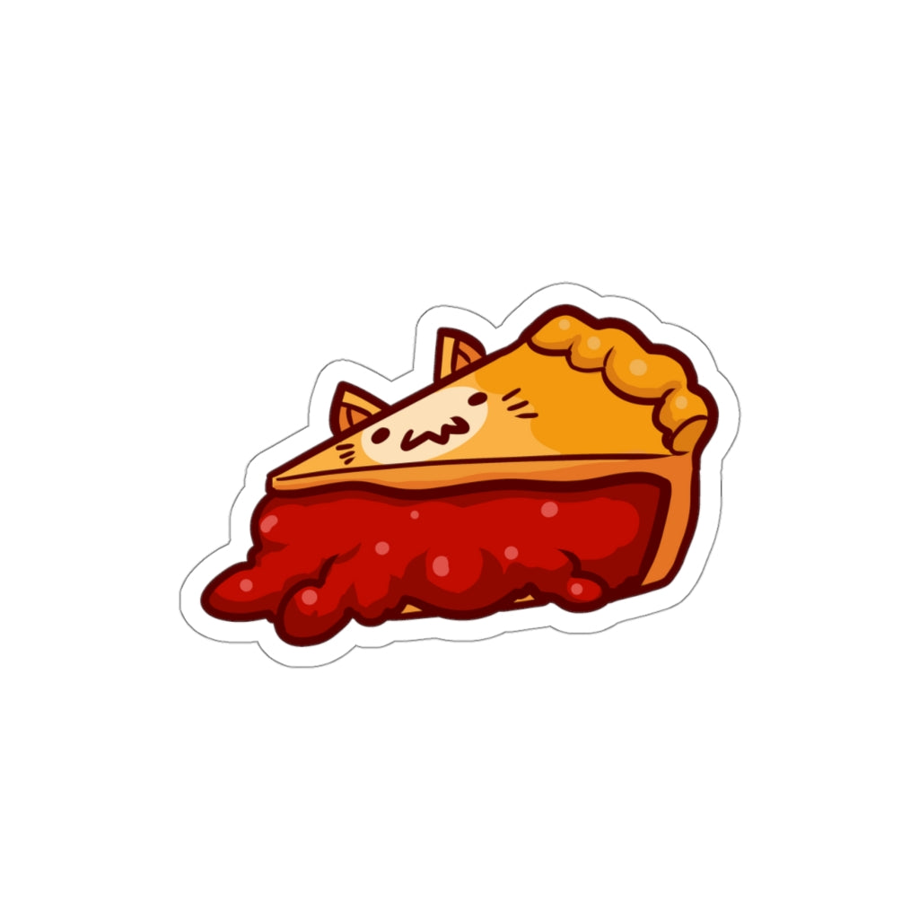 Berry Pie Cat Die-Cut Sticker