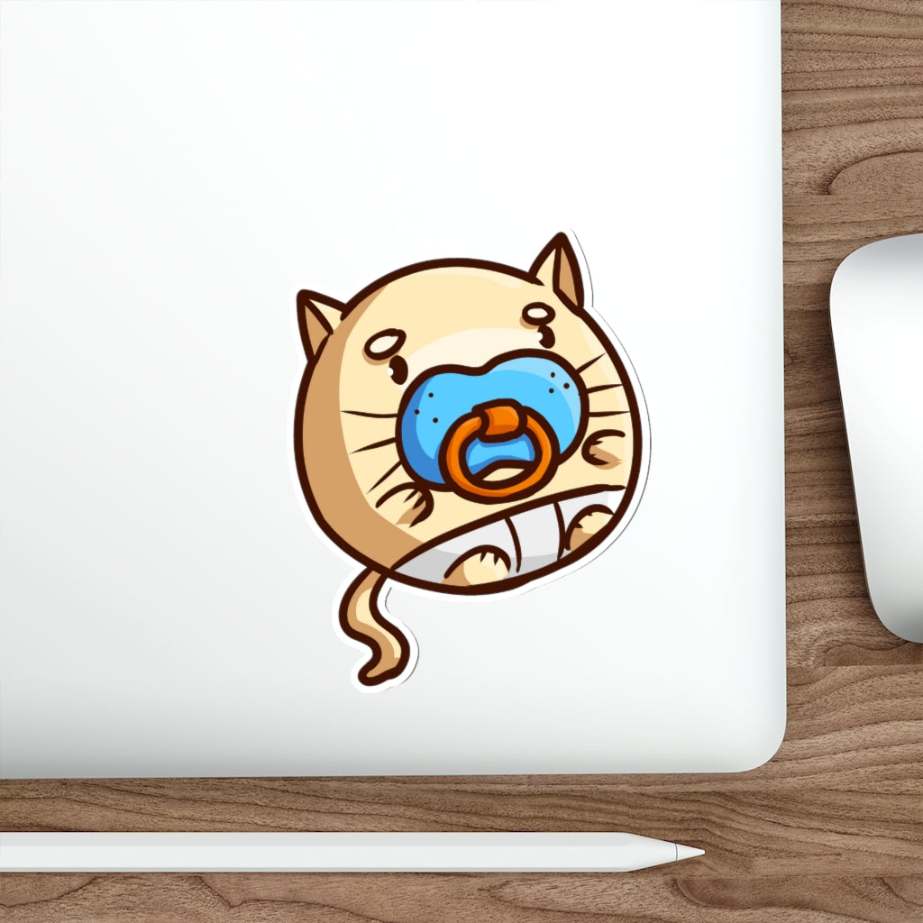 Baby Cat Die-Cut Sticker
