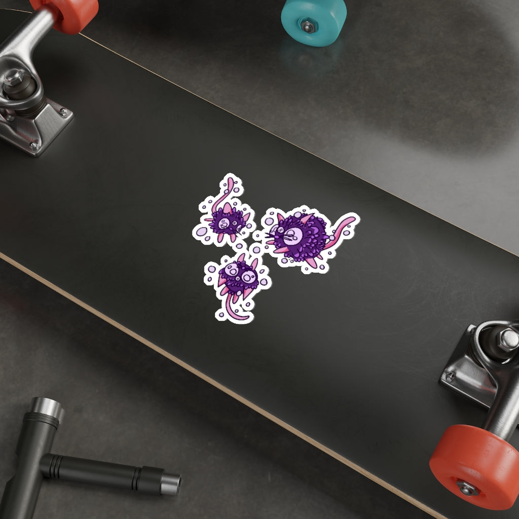 Third Eye Cats Die-Cut Sticker