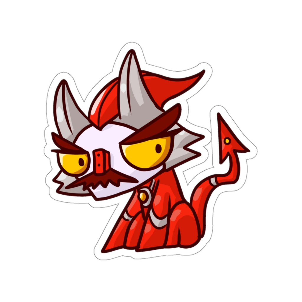 Mischief Cat Die-Cut Sticker