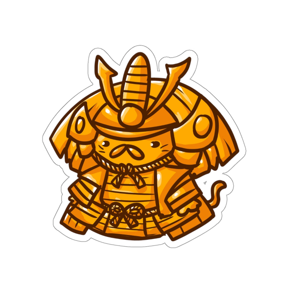 Shogun Cat Die-Cut Sticker