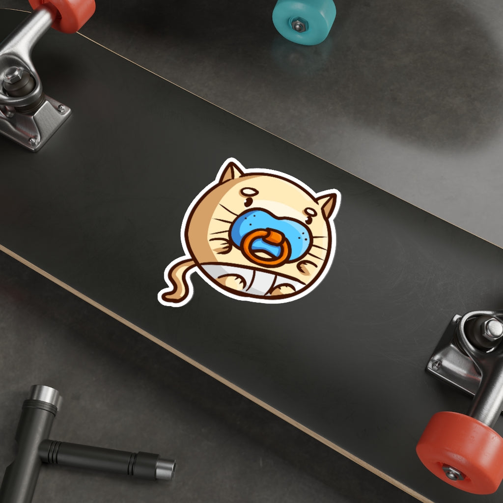 Baby Cat Die-Cut Sticker