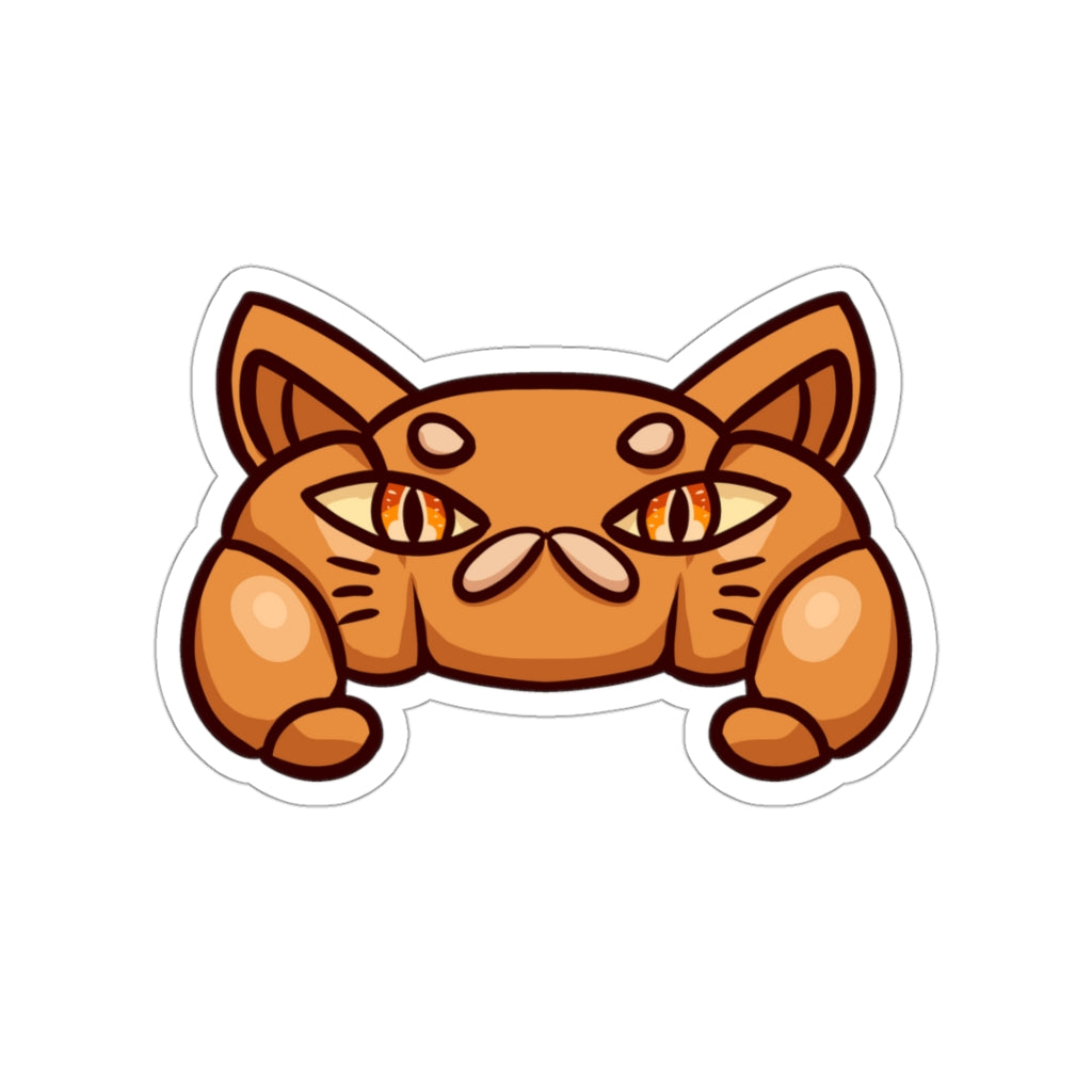 Croissant Cat Die-Cut Sticker